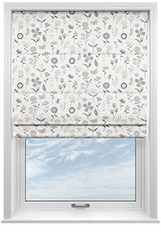 Floral Whimsy, Autumn - Roman Blind